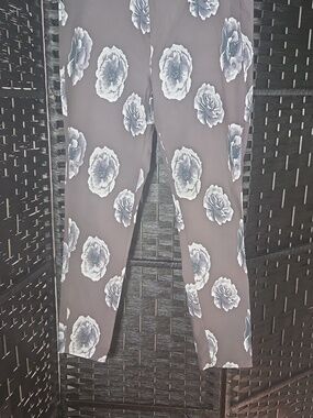 Jules & Leopold Casual Womens Stretchy Floral Leggings Pants Size Large